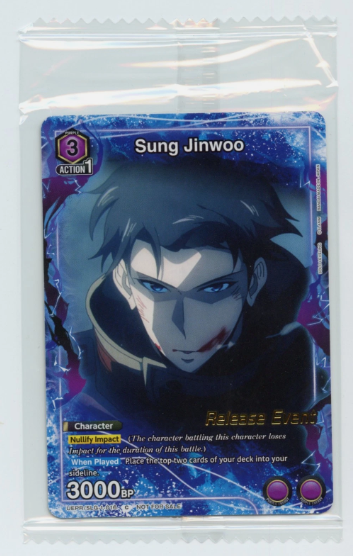 Sung Jinwoo Release Promo Sealed