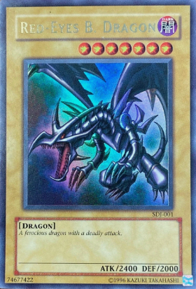 Red-Eyes Black Dragon SDJ-001 (no damage)