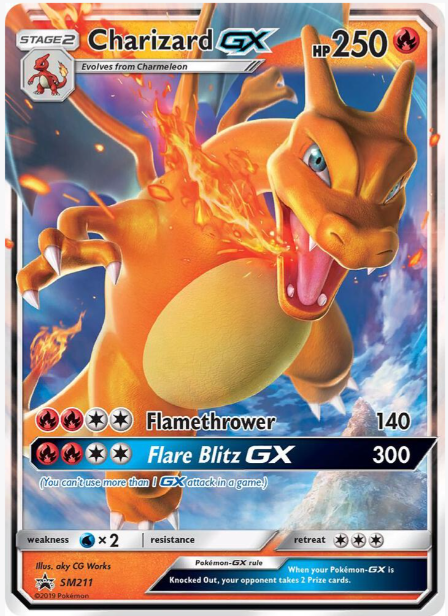 Charizard GX SM211 (NM)