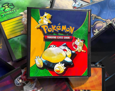 Example trading card collection submission